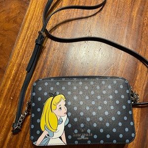 Kate Spade Disney x Alice in Wonderland crossbody. Only used ONCE